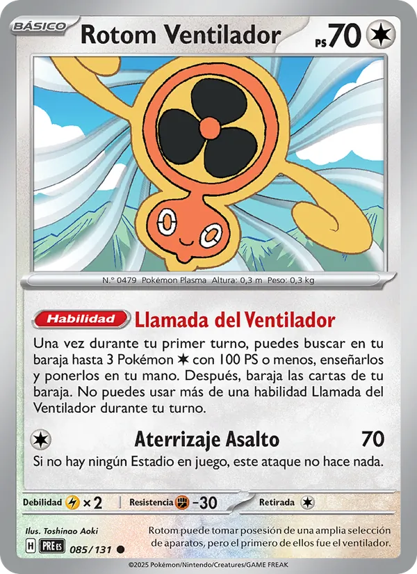 Fan Rotom (xPRE 085)