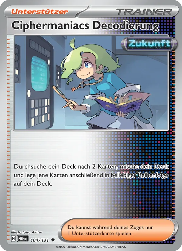 Ciphermaniacs Decodierung (xPRE 104)