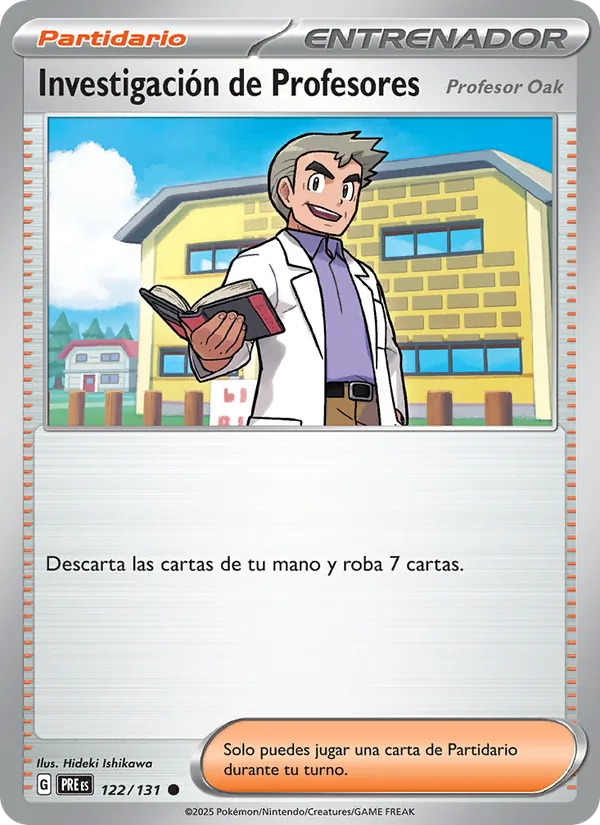 Professor's Research - Professor Oak (xPRE 122)