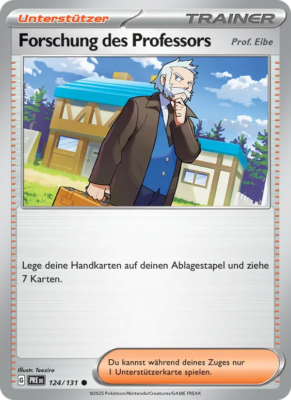 Forschung des Professors - Professor Eibe (xPRE 124)