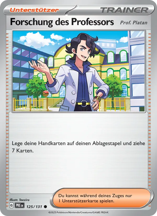 Forschung des Professors - Professor Platan (xPRE 125)