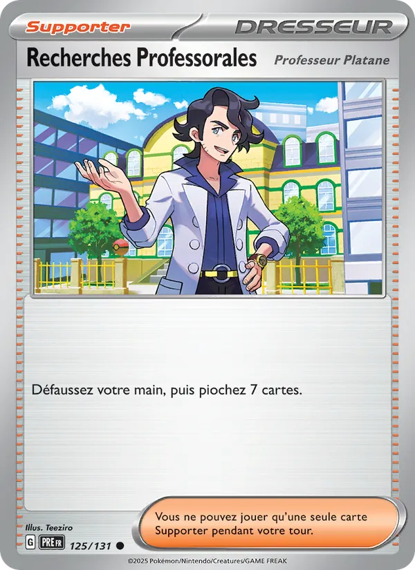 Professor's Research - Professor Sycamore (xPRE 125)