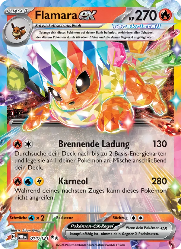Flamara ex (xPRE 014)