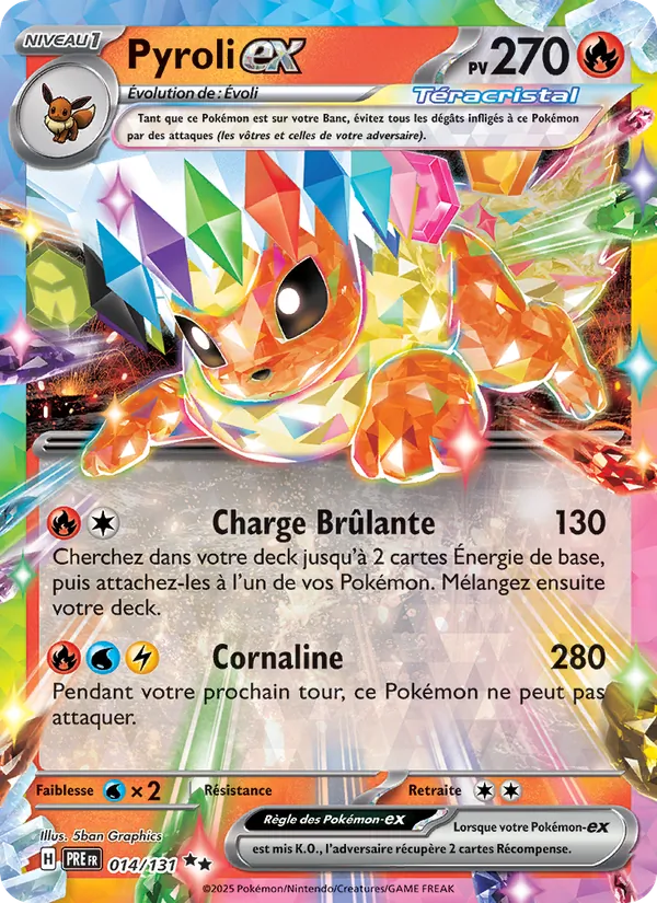 Flareon ex (xPRE 014)