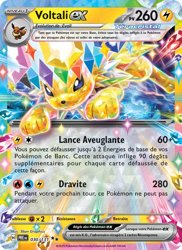 Jolteon ex (xPRE 030)