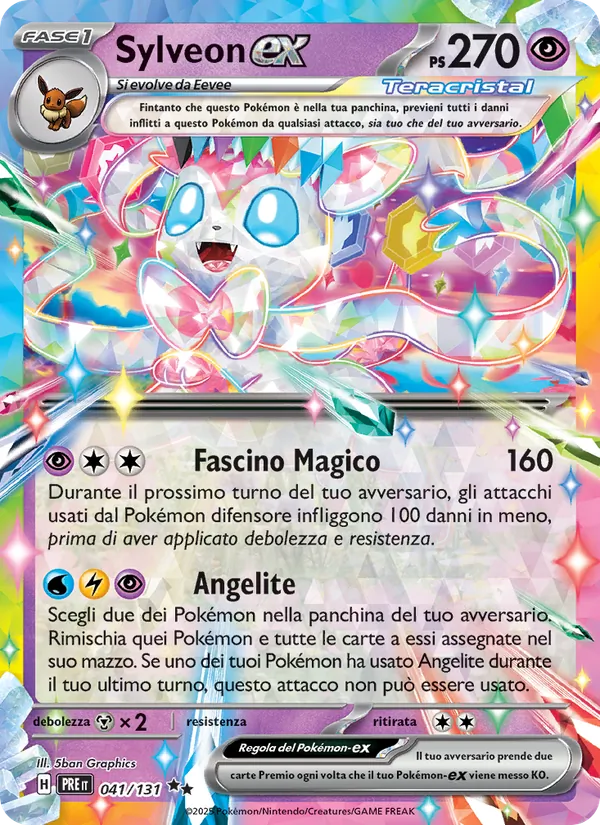 Sylveon ex (xPRE 041)