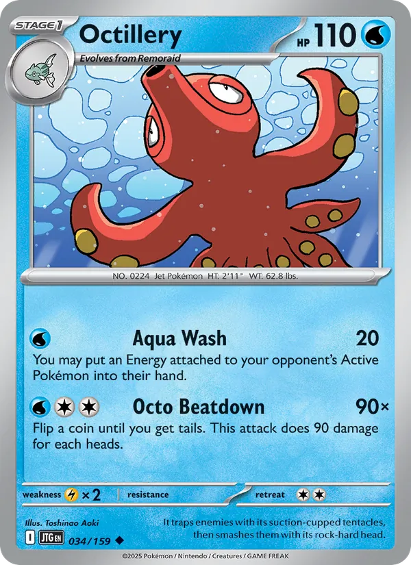 Octillery (JTG 034)