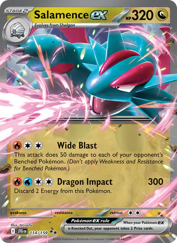 Salamence ex (JTG 114)