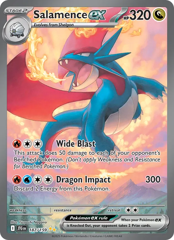 Salamence ex (JTG 187)
