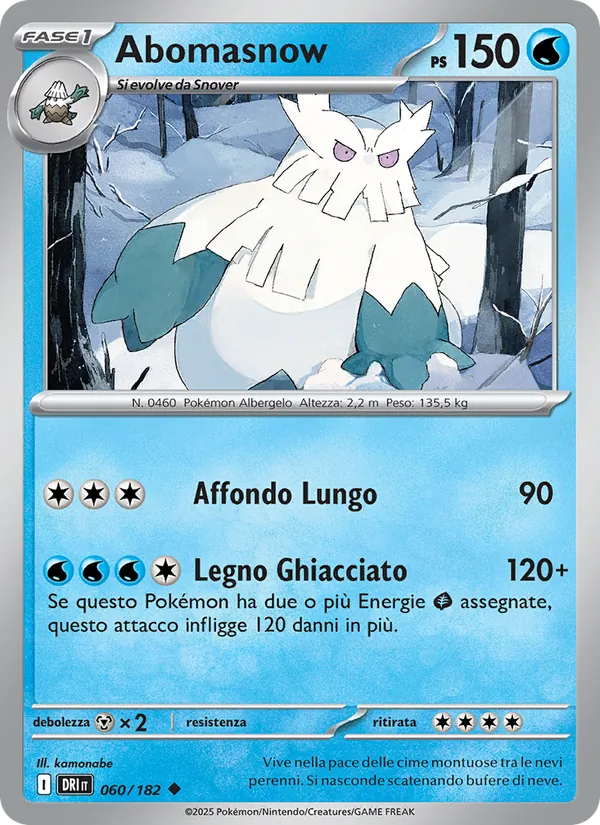 Abomasnow (DRI 060)