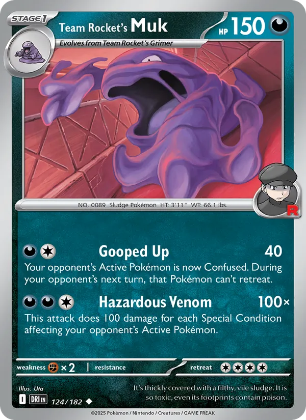 Team Rocket's Muk (DRI 124)