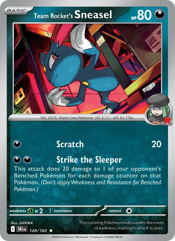 Team Rocket's Sneasel (DRI 128)