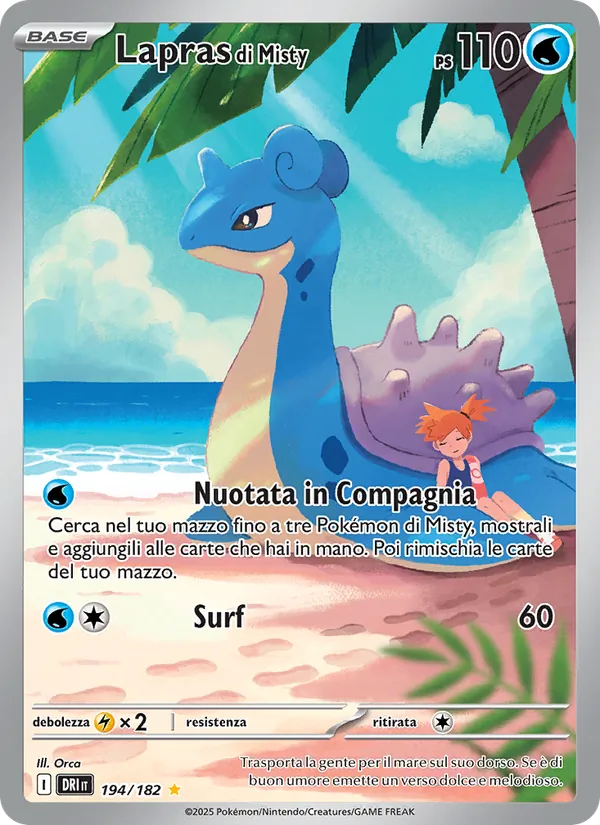Misty's Lapras (DRI 194)