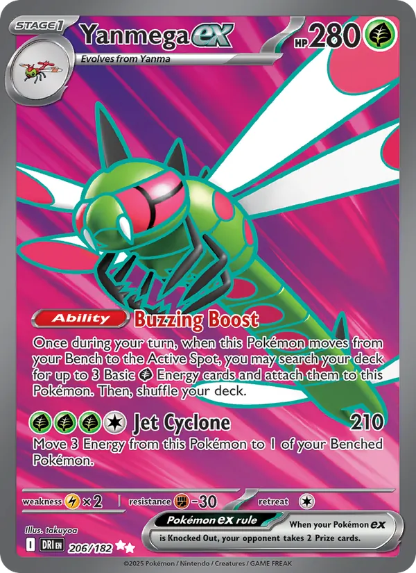 Yanmega ex (DRI 206)