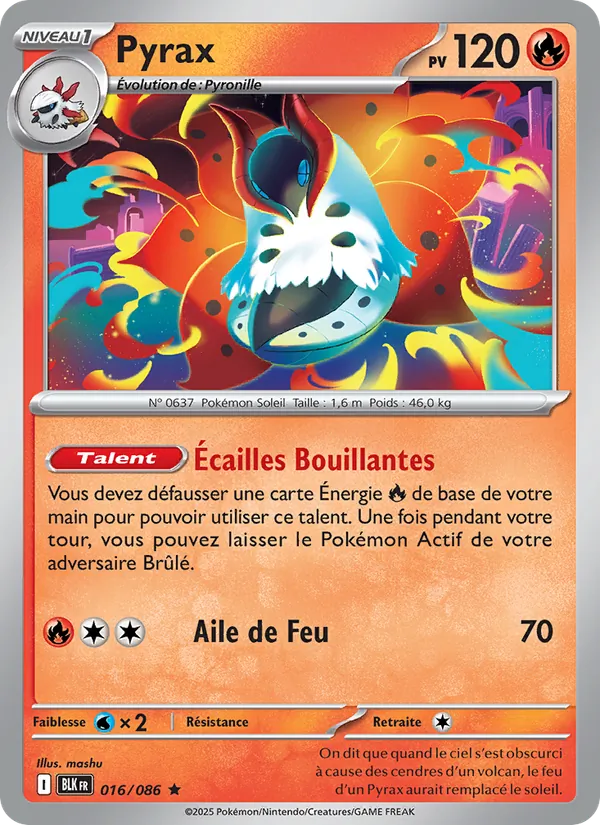 Volcarona (BLK 016)