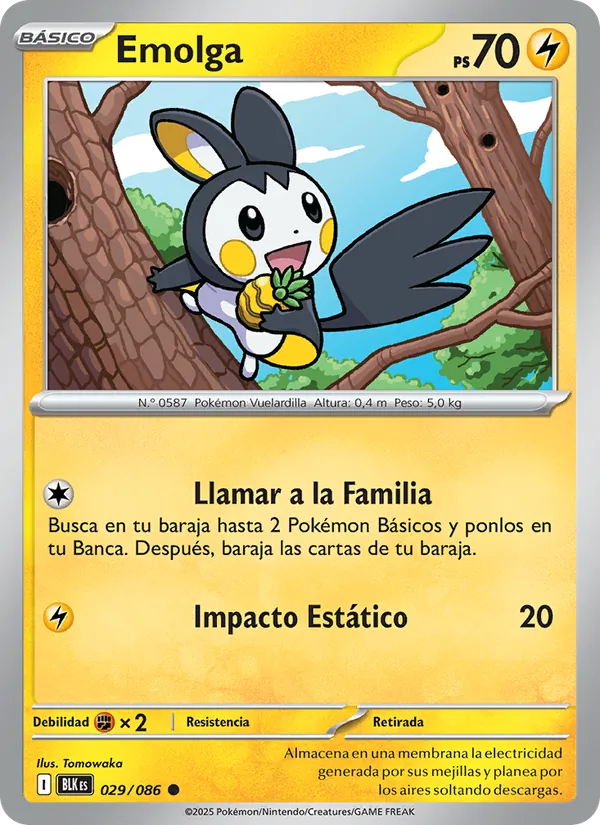 Emolga (BLK 029)