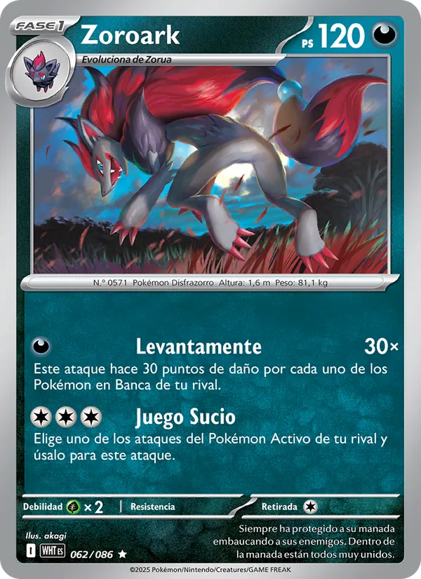 Zoroark (WHT 062)