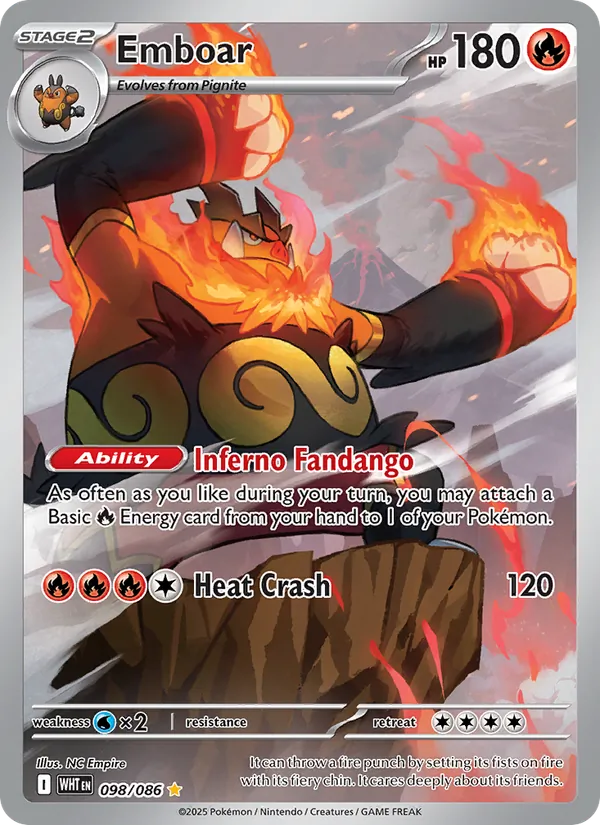 Emboar (WHT 098)