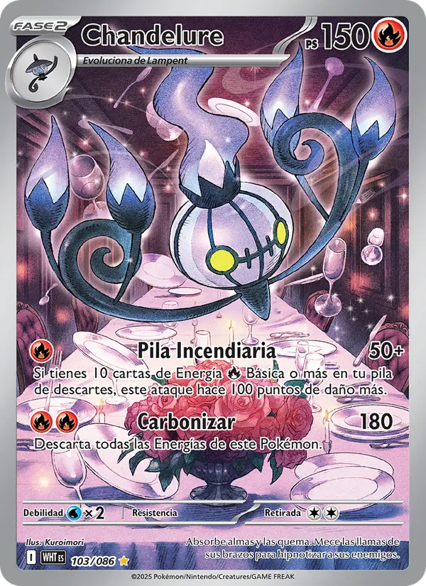 Chandelure (WHT 103)