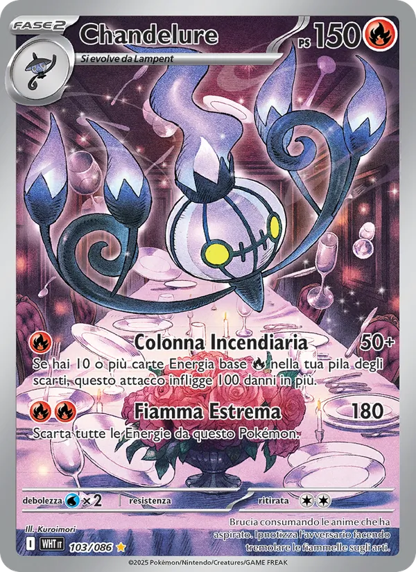 Chandelure (WHT 103)