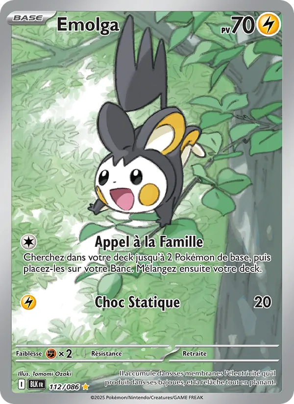 Emolga (BLK 112)