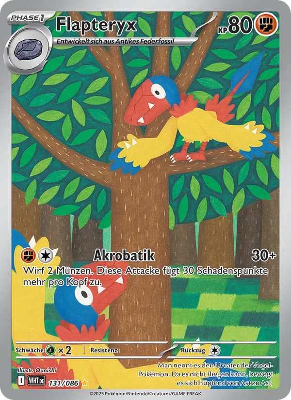 Flapteryx (WHT 131)
