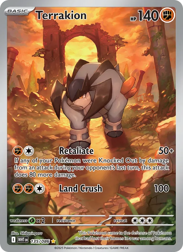 Terrakion (WHT 135)