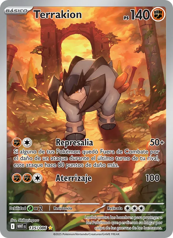Terrakion (WHT 135)