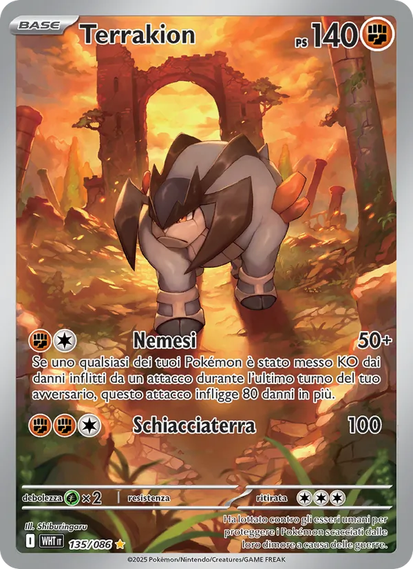 Terrakion (WHT 135)