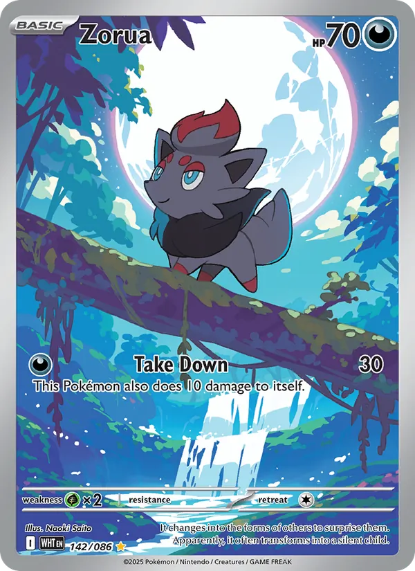 Zorua (WHT 142)