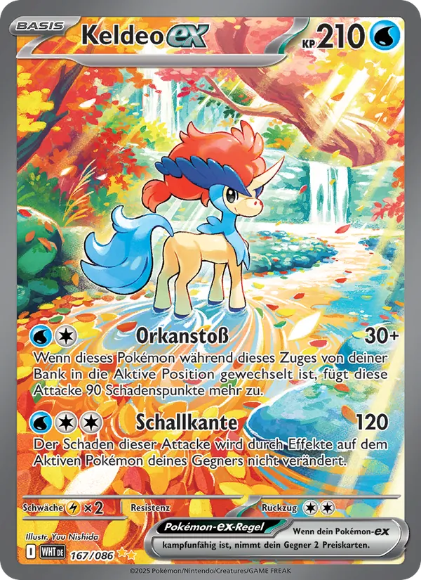Keldeo ex (WHT 167)