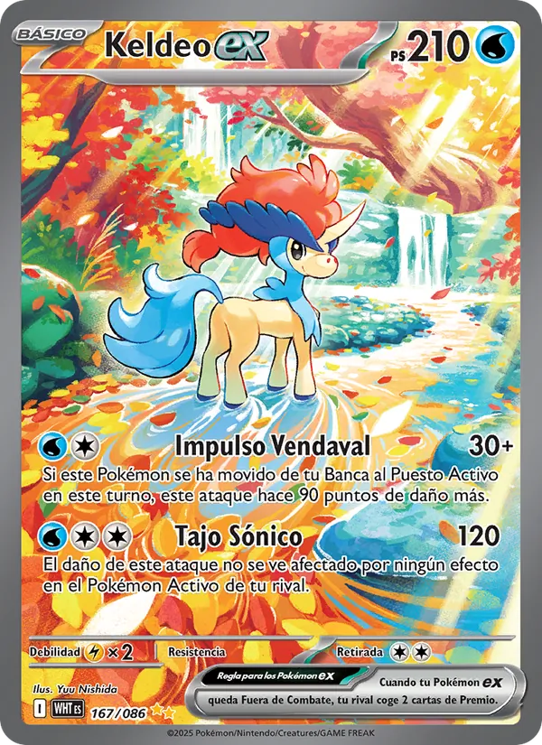 Keldeo ex (WHT 167)