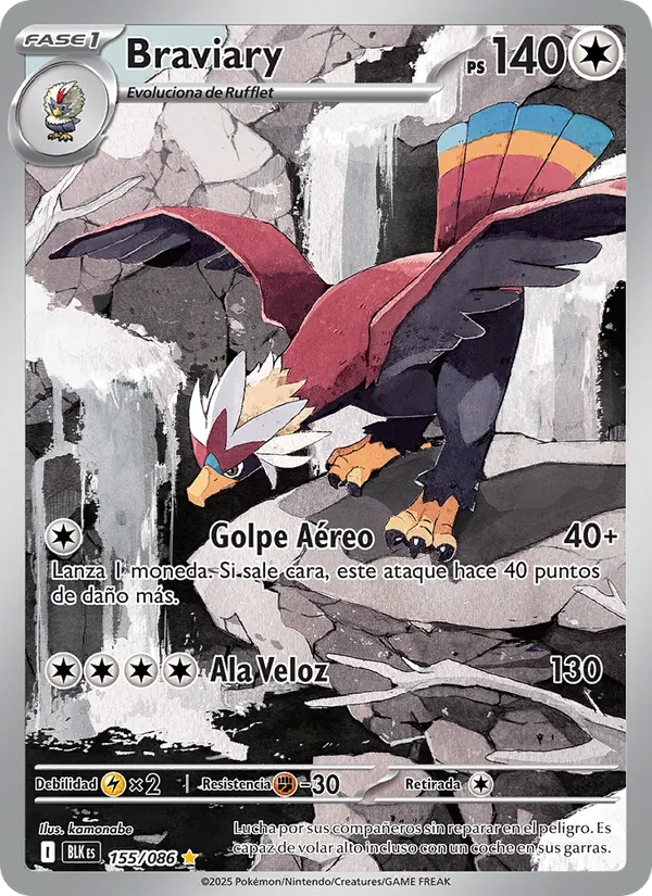Braviary (BLK 155)