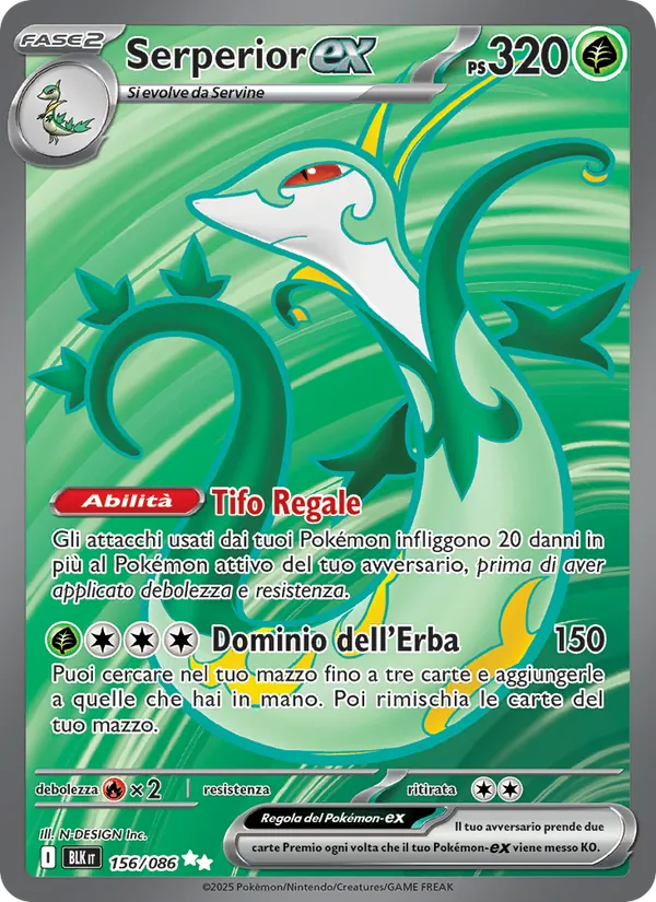 Serperior ex (BLK 156)