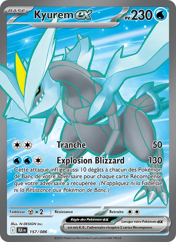 Kyurem ex (BLK 157)