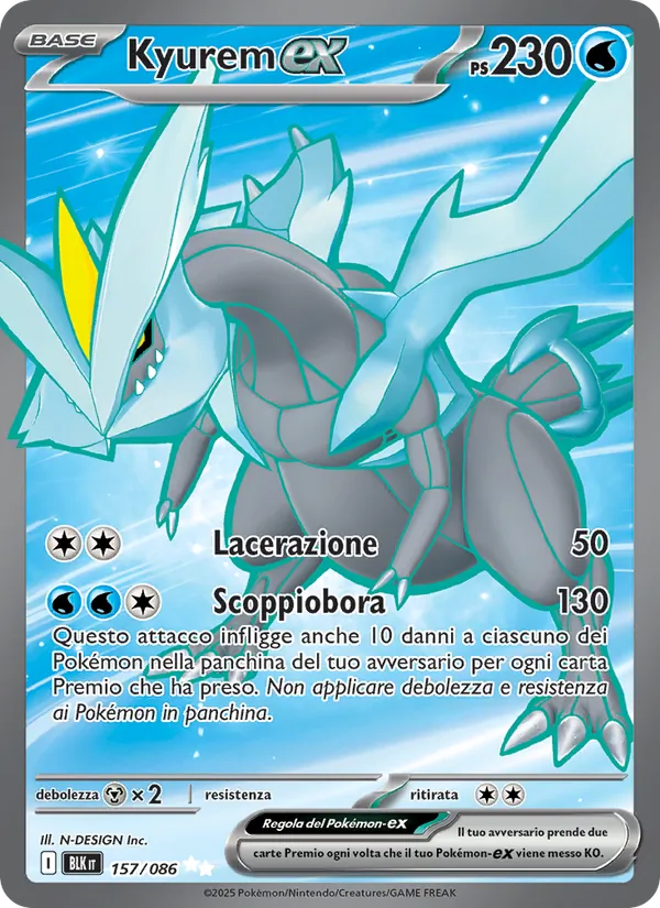 Kyurem ex (BLK 157)