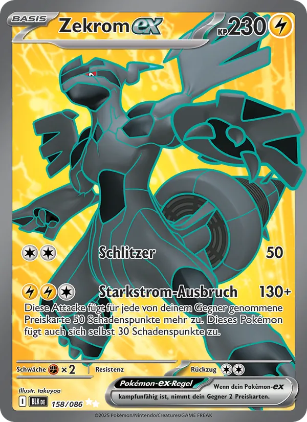 Zekrom ex (BLK 158)