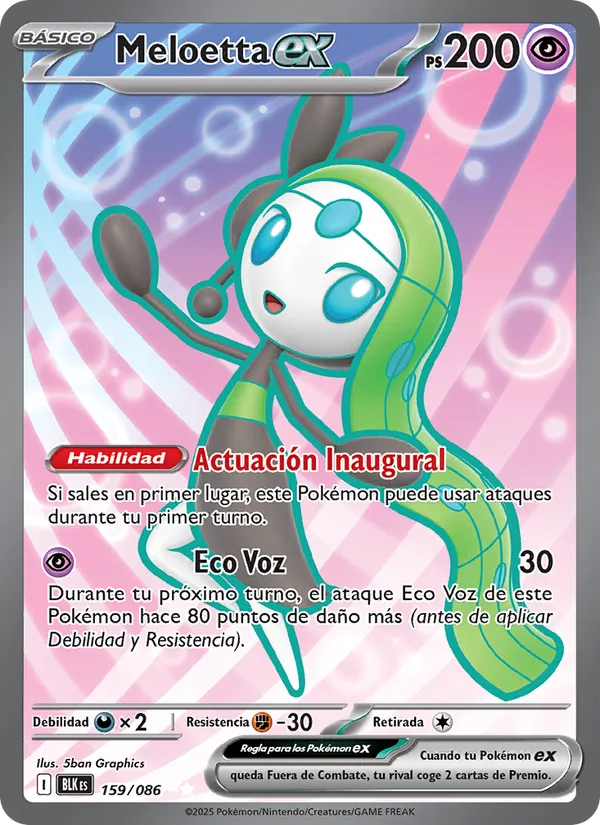 Meloetta ex (BLK 159)