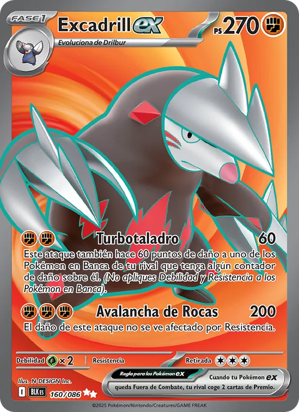 Excadrill ex (BLK 160)