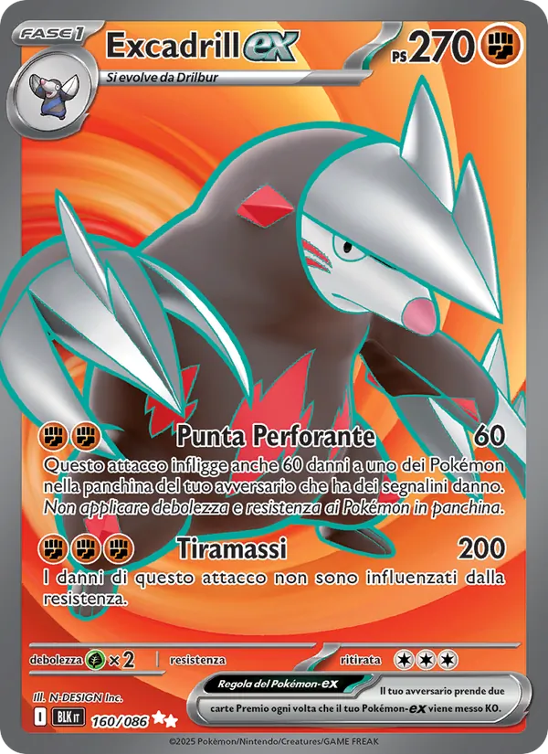 Excadrill ex (BLK 160)