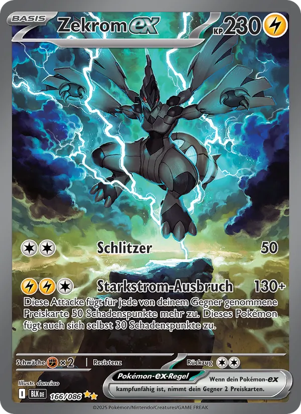 Zekrom ex (BLK 166)