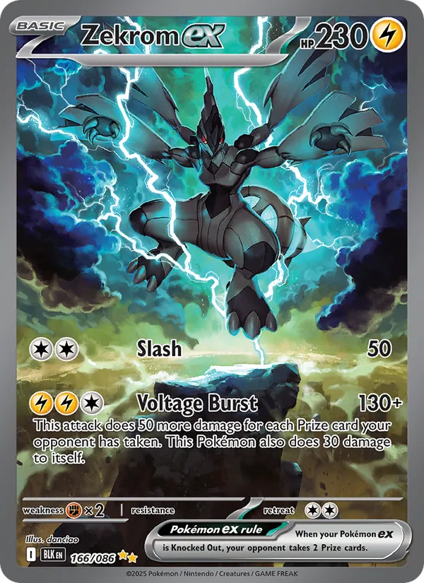 Zekrom ex (BLK 166)