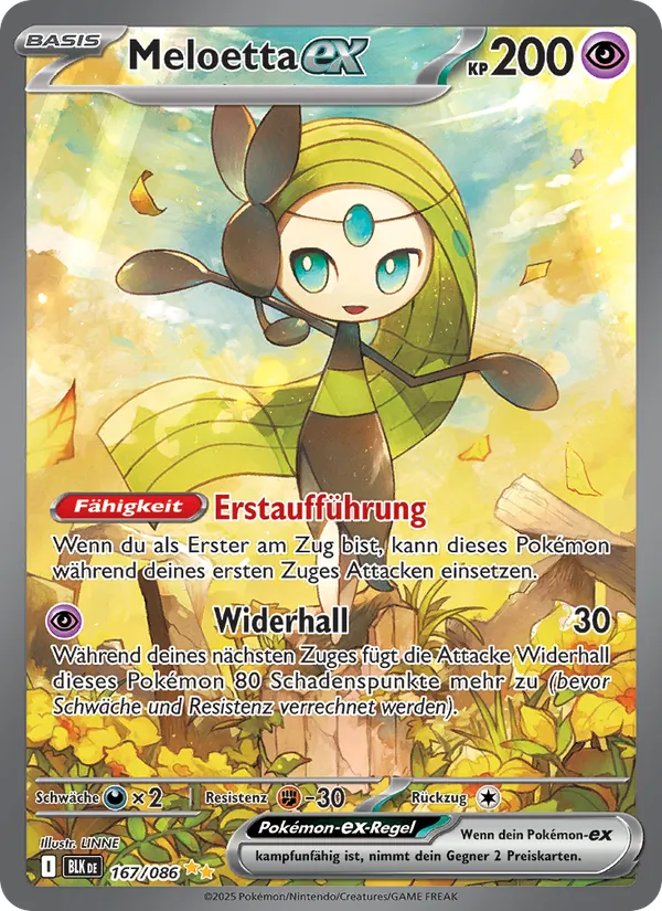 Meloetta ex (BLK 167)