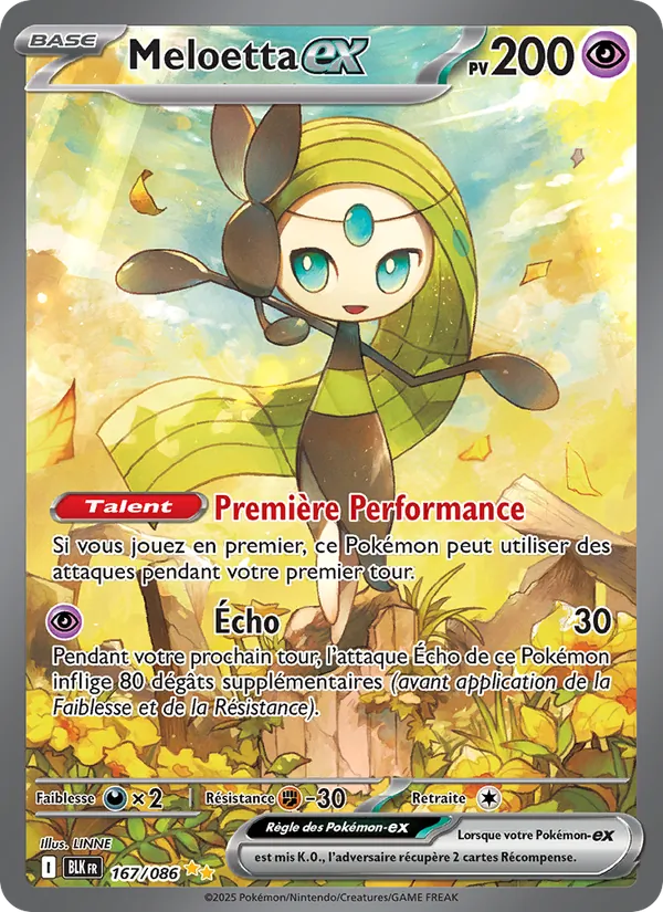 Meloetta ex (BLK 167)