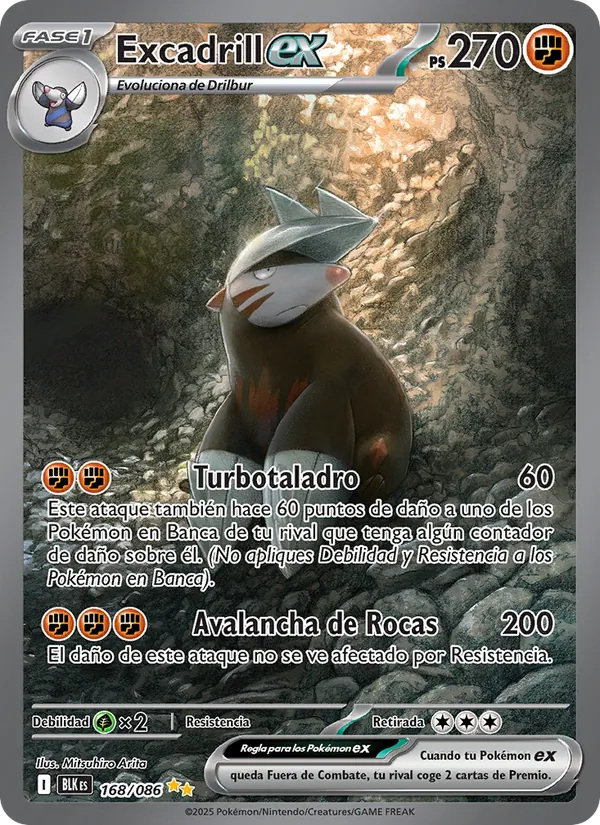 Excadrill ex (BLK 168)