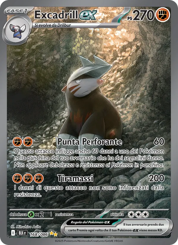 Excadrill ex (BLK 168)