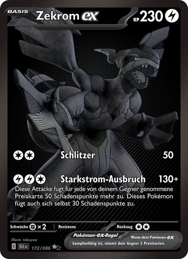 Zekrom ex (BLK 172)