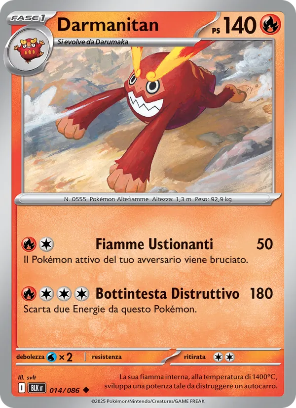 Darmanitan (xBLK 014)