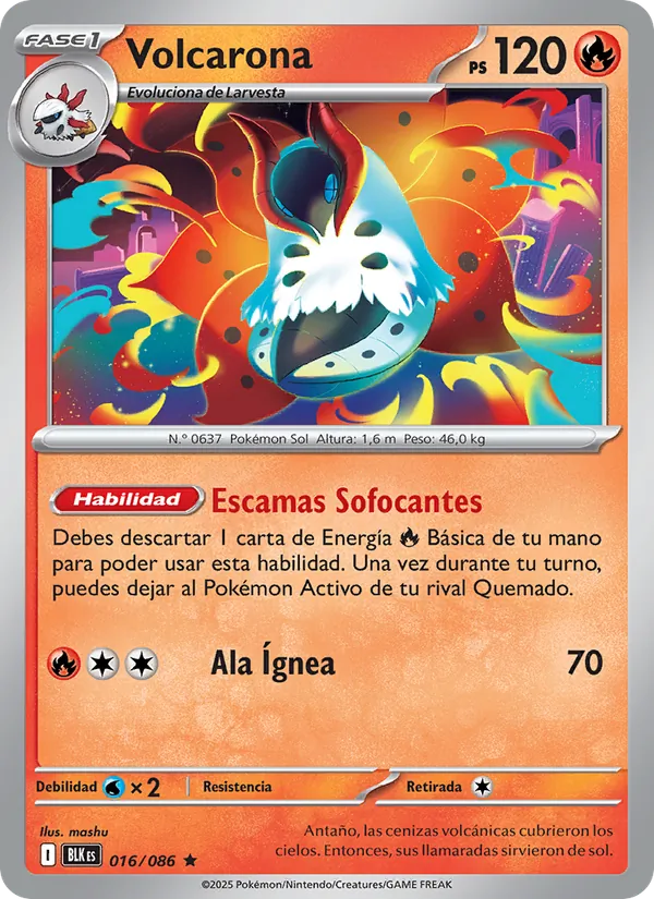 Volcarona (xBLK 016)