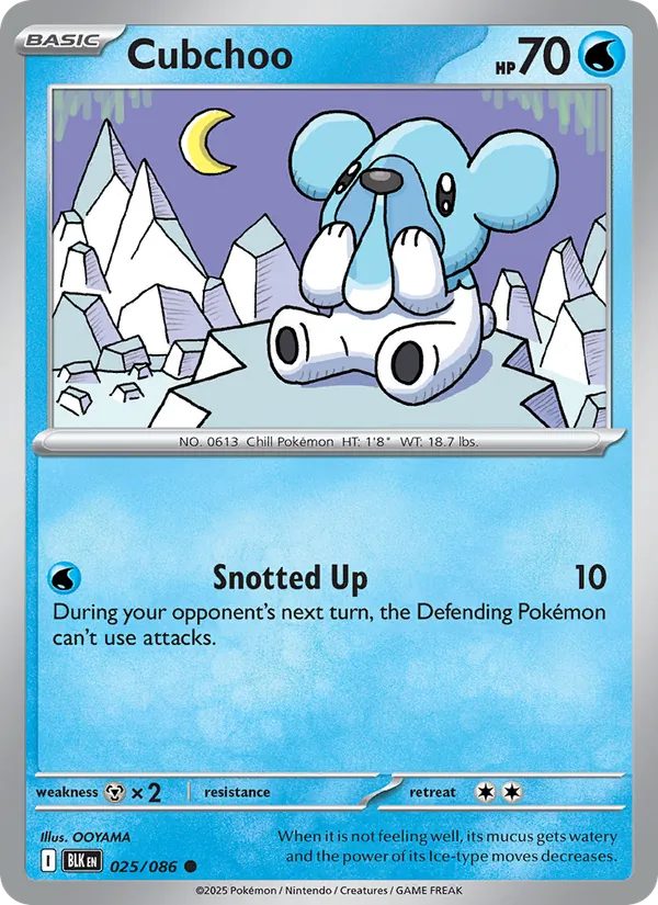 Cubchoo (xBLK 025)